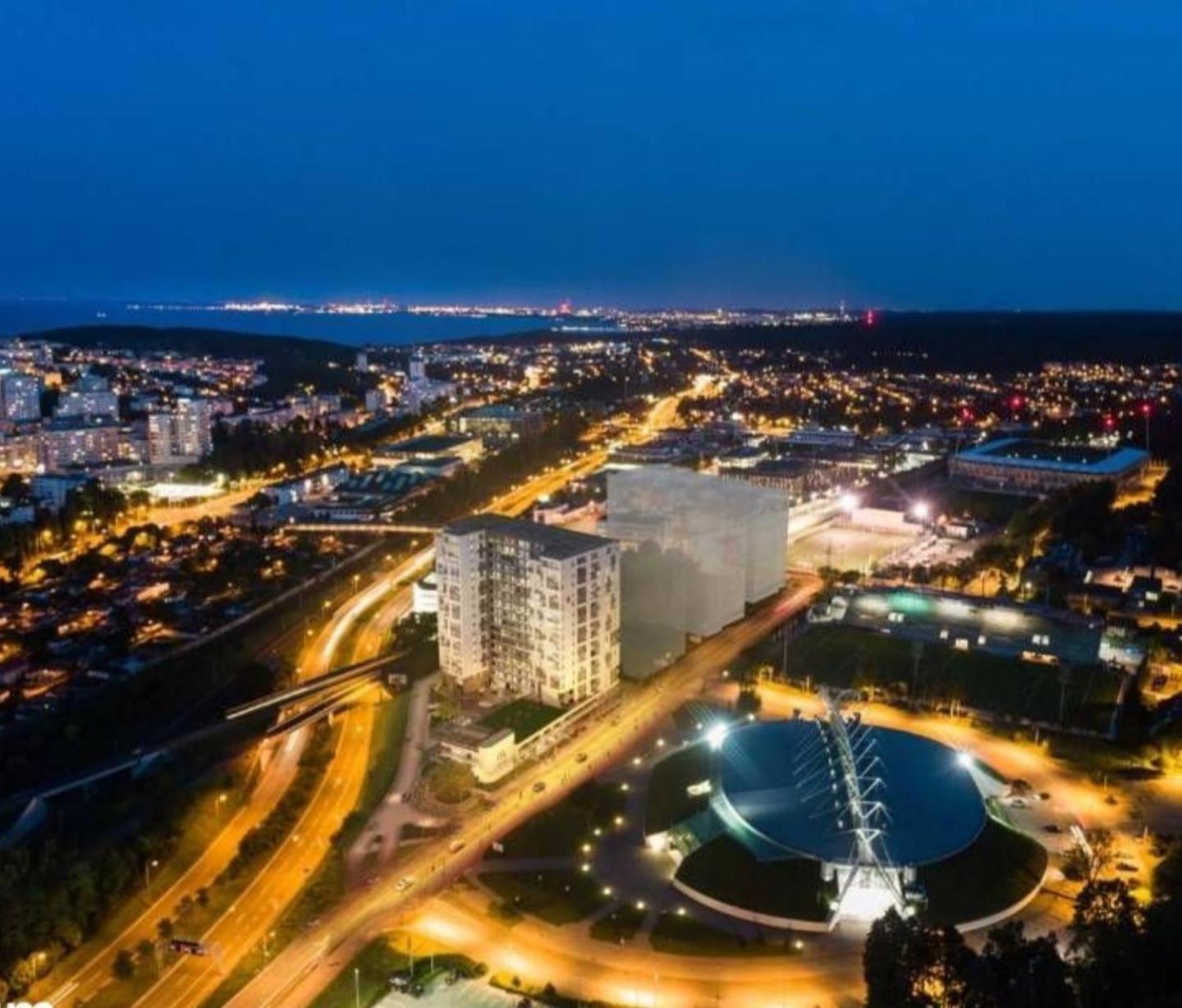 Apartment Modern Tower - Na Ul Kazimierza Gorskiego 1, Silownia, Taras Na Dachu, Parking W Hali Garazowej Gdynia